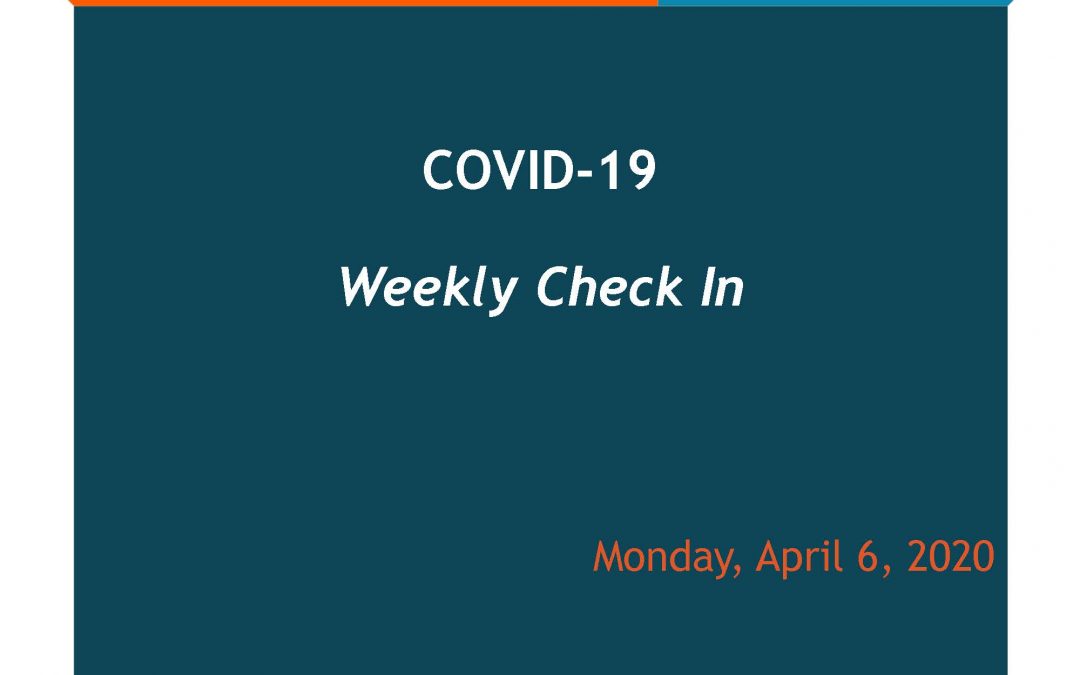 Covid-19 Guidance For Small Businesses – April 6, 2020