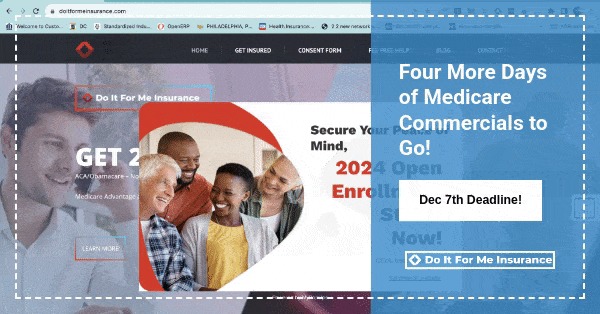 Four More Days of Medicare Commercials to Go!