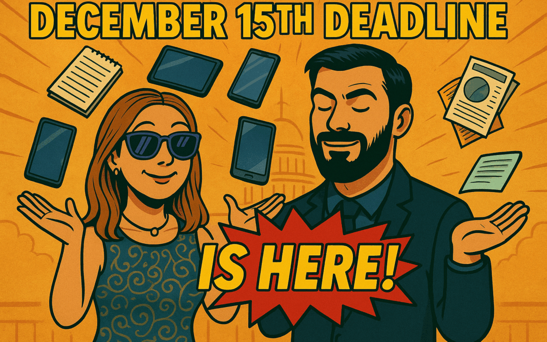 The Deadline for January 1st Health Insurance Coverage is Here!